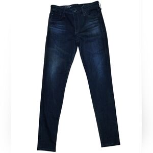 AG Jeans Farrah Skinny High Rise 29 Blue Mexico Euc